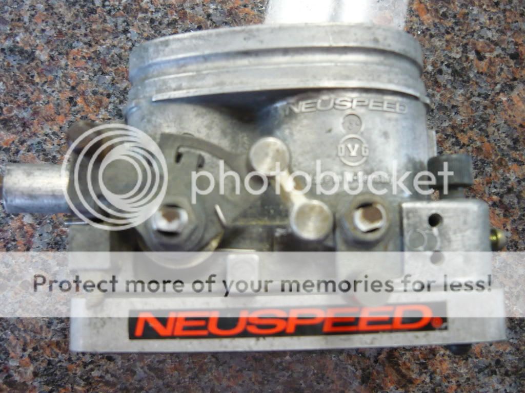 FS Neuspeed throttle body with spacer and bolts. VW Vortex