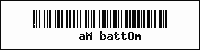 Click codigo de barras aM battOm